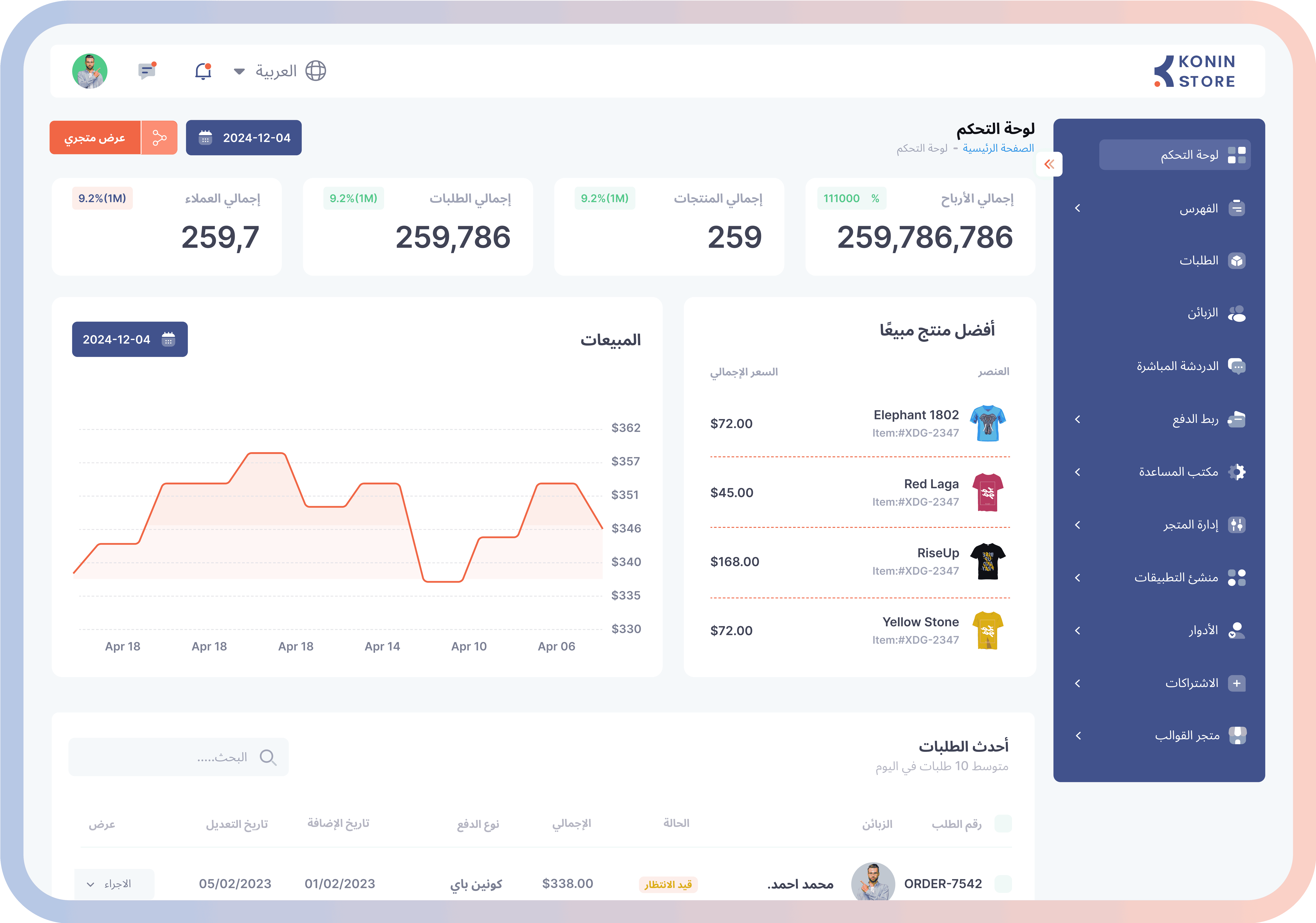 ابدأ البيع فورًا!