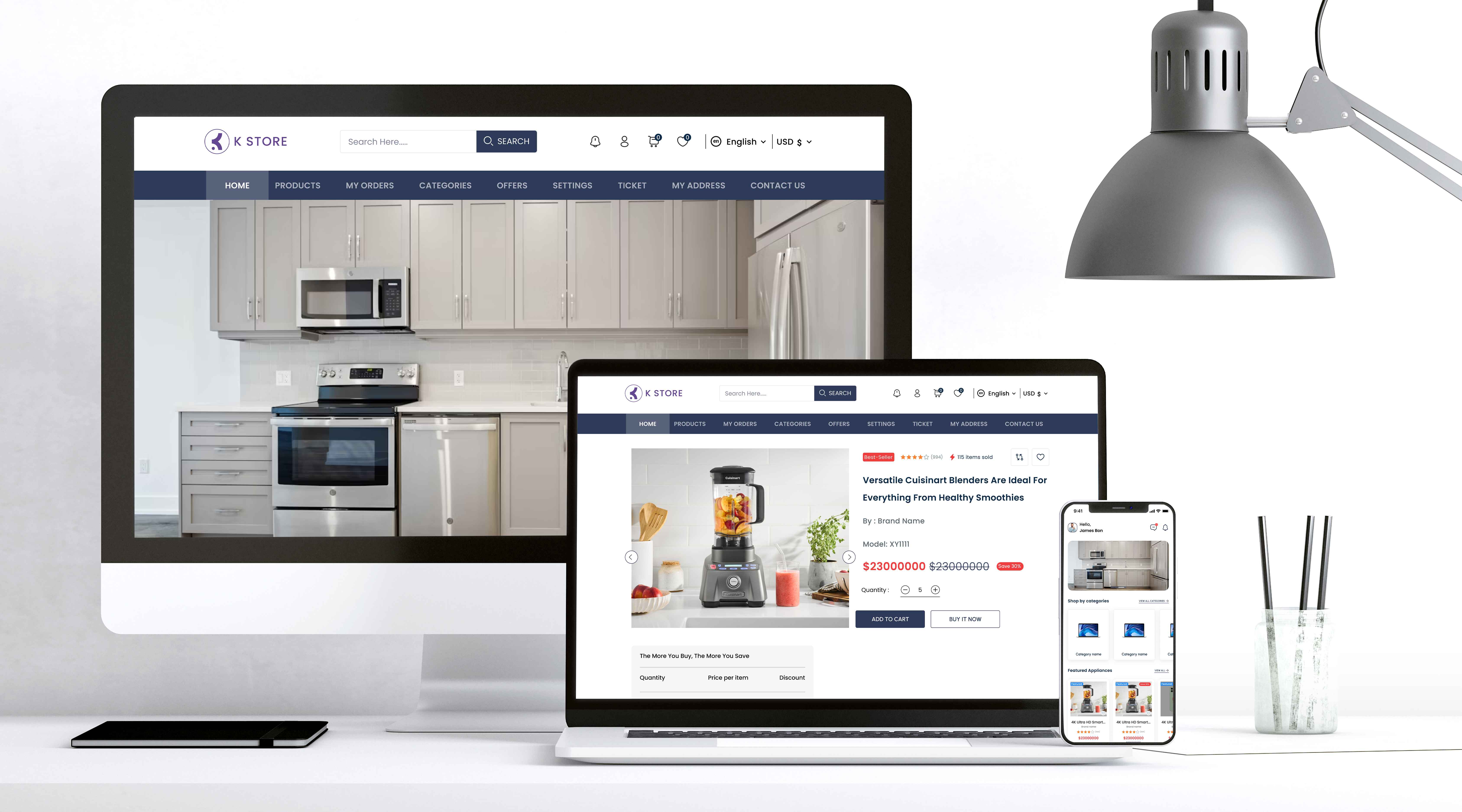 Home Decor & Kitchen Appliances-img